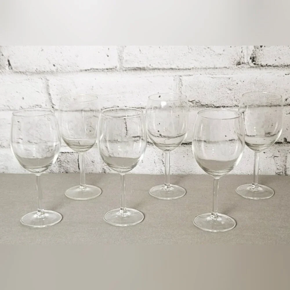 IKEA Savlka Wine Glass Set - 6 Pack - New Old Stock -CIB